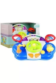 Interaktywna Kierownica Dla Dziecka Panel D�wi�ki LeanToys