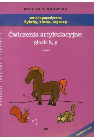 �wiczenia artykulacyjne Zeszyt 6 G�oski k, g