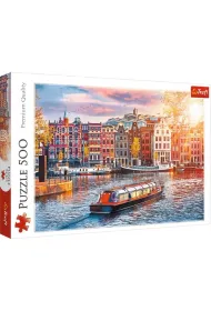 Puzzle 500 el. Amsterdam Holandia Trefl
