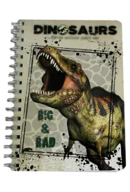 Derform Notes spiralny A6 Dinozaur
