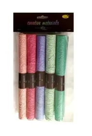 Galeria Hobby Karton czerpany t�oczony 160g, 25x35cm, 5 arkuszy