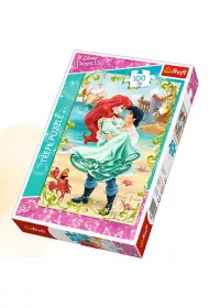 Puzzle 100 el. Ksi�niczki Spotkanie na pla�y 16288 Trefl