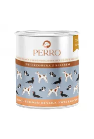 Perro Wieprzowina z selerem karma mokra dla psw dorosych 850 g