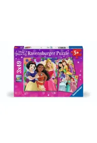 Puzzle 3x49 Disney Princess Ravensburger