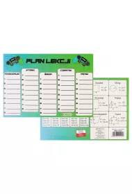 Plan lekcji A5 Pad
