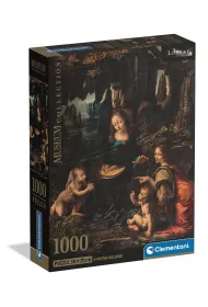 Puzzle 1000 el. Museum Leonardo The Virgin Of The Rock Clementoni