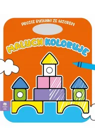 Maluch koloruje. Klocki