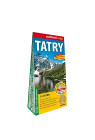 Tatry laminowana mapa turystyczna 1:27 000