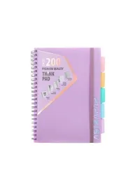 Astra Ko�ozeszyt A4 PP Pastel kratka 200 kartek