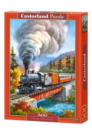 Puzzle 500 el. Poci�g Castorland