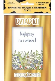 Henry KARNET DZIEN DZIADKA B6 RAMKA PION LAS HE PBH