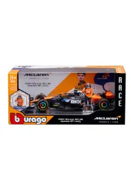Bburago model 1:24 bolid f1 mclaren mcl38 figurka norris gp japonii 2024 18-28040