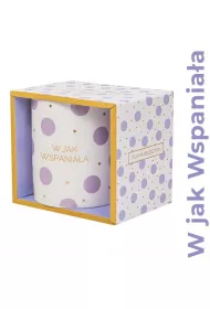 Be-Happy Gifts Kubek prezentowy W jak Wspania�a