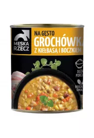 Mska Rzecz Danie gotowe Grochwka z kiebas i boczkiem 840 g