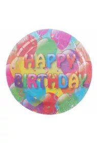 Arpex Talerz papierowy Party Time DC8985 8 szt.
