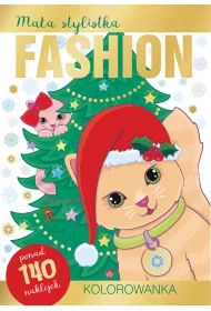 Ma�a stylistka Fashion. Kolorowanka. Kotki