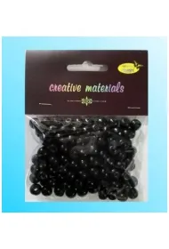 Galeria Hobby Koraliki drewniane czarne 26g
