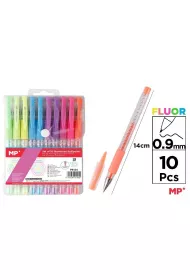 Mp Main Paper D�ugopis fluorescencyjny 10 kolor�w 10 szt.
