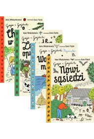 Pakiet Gaja z Gajwki. Tomy 1-4: Chatka w sercu lasu, Zagadka opuszczonej wsi, Wakacyjna misja, Nowi ssiedzi