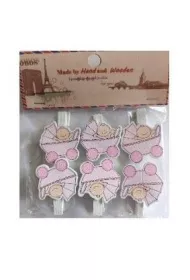Galeria Hobby Klamerki ozdobne niemowl�ce 6 szt.