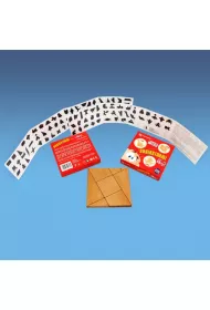 Puzzle drewniane. Seria Hey! Big Fun Republic (Puzzlomatic)