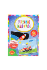 Piaskowe malowanki. Auto i Rakieta Alexander