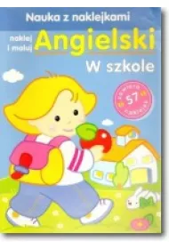 Nauka z naklejkami. Angielski w szkole