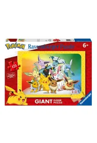Puzzle dla dzieci 125 el. Pokemon Giant Ravensburger