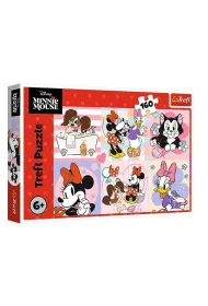 Puzzle 160 el. Kolorowy dzie� Minnie Trefl
