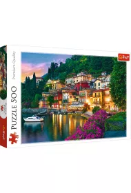 Puzzle 500 el. Jezioro Como, Wochy Trefl