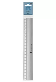 Interdruk Linijka aluminiowa Academy 20cm