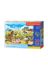 Puzzle 20 el. Zwierz�ta z farmy Castorland