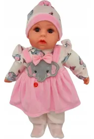 Lalka bobas m�wi i �piewa 45cm MarioToys