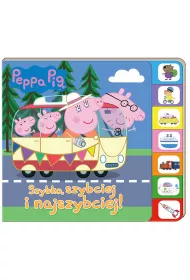 Szybko, szybciej, najszybciej! Ksi��ka z registrami. �winka Peppa
