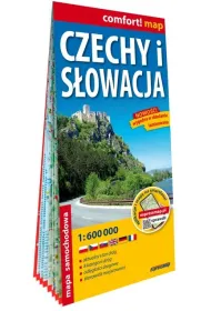 Czechy i S�owacja mapa samochodowa 1:600 000 laminat 2025