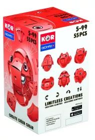 Geomag KOR 2.0 Pantone 485 (bright red)
