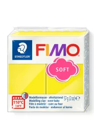 Staedtler Masa plastyczna termoutwardzalna Soft, cytrynowa, 57g, kostka