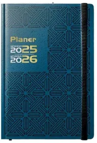 Planer 2025/2026 A5 tygodniowy granatowy