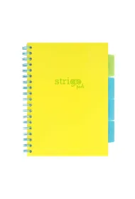 Strigo Ko�ozeszyt Pads B5 Neon ��ty kratka 100 kartek
