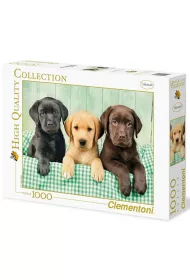 Puzzle 1000 el. Labradory Clementoni