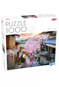 Puzzle 1000 el. Kobieta spaceruj�ca po Kioto Tactic