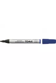 Toma Marker permanentny okr�g�y niebieski
