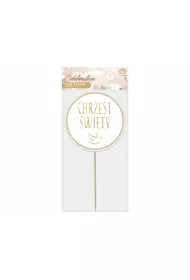 Godan Dekoracja na tort Chrzest �wi�ty 14cm
