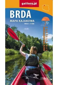 Brda - mapa kajakowa 2023 - syntetyk