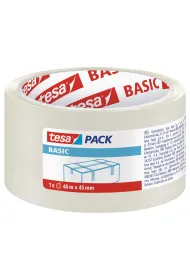 Tesa Ta�ma pakowa basic 40m:45mm prze�roczysta (58574-00000-00)