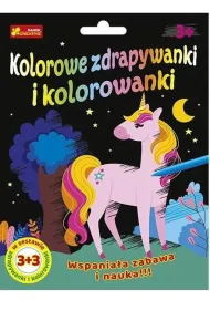 Kolorowe zdrapywanki i kolorowanki Jednoro�ec i przyjaciele