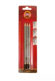 Koh-I-Noor O��wek grafitowy 1860/3 H, HB, B 3 szt.