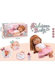 Lalka bobas z akcesoriami 25cm Adar