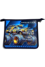 Fresh Teczka-torba A5+ zapinana na zamek Monster Truck