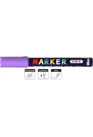 M&G Marker akrylowy 1-2 mm, jasnofioletowy